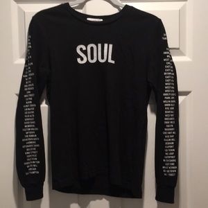 Soul Cycle long sleeve top